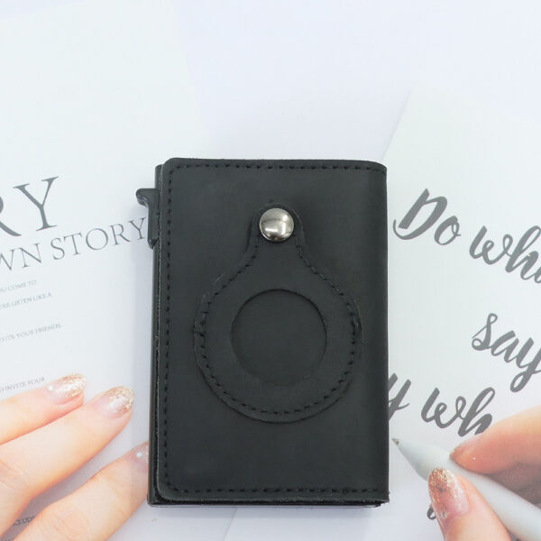 Premium Genuine Leather Credit Card Holder Wallet - Image 5