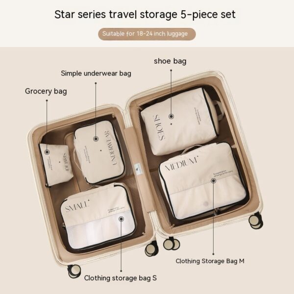 Travel Storage Bag Set Packing - Image 3