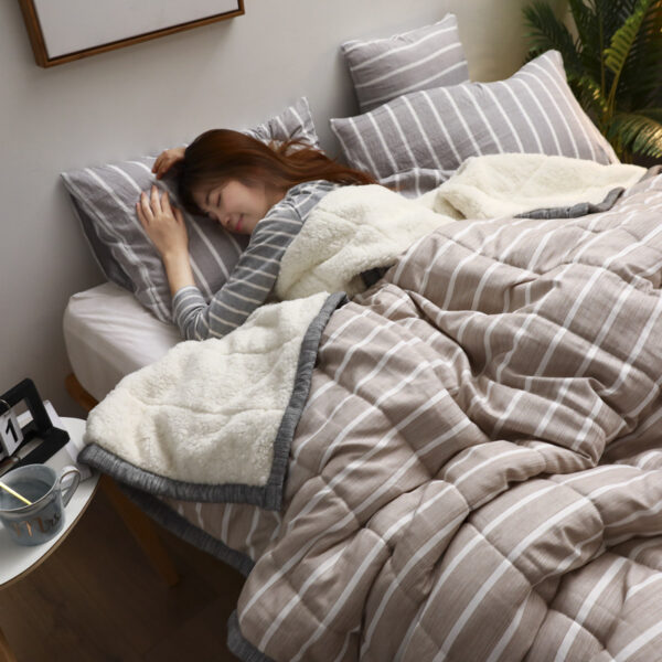 Fleece Blankets And Throws Thick Warm Winter Blankets - Image 2