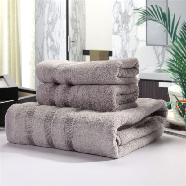 Bamboo Towel Set - Antibacterial And Hypoallergenic - Image 4