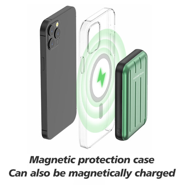 Wireless Charger Magnetic Power Bank 5000mAh - Image 5