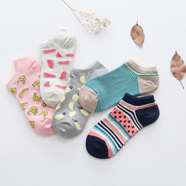 Women's Solid Color Socks - Image 5