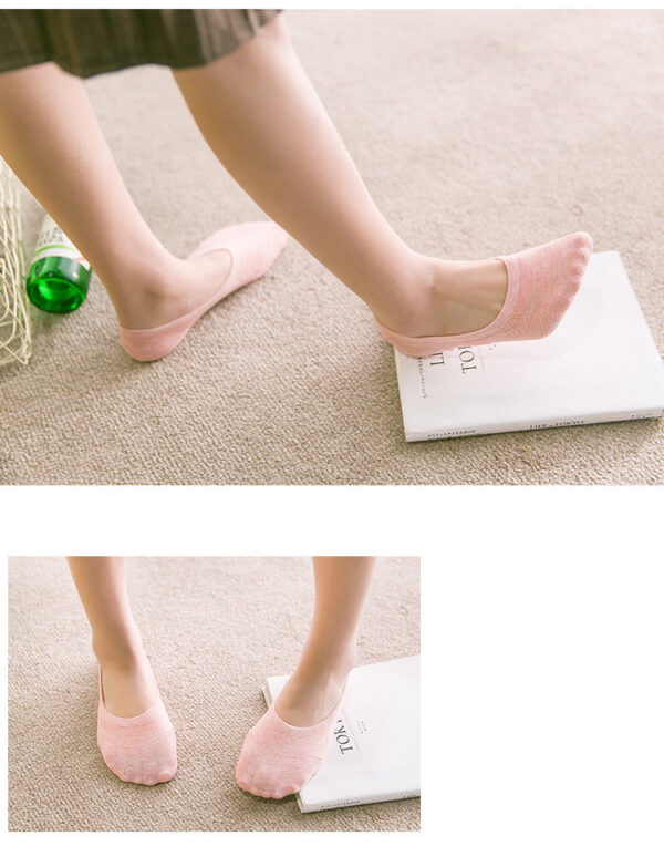 Women's Solid Color Socks - Image 6