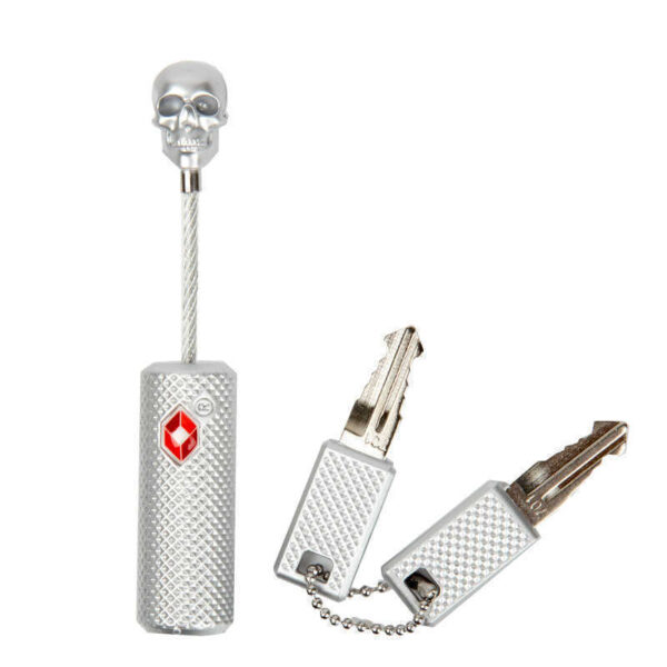 New Creative Skull Metal Luggage Locks