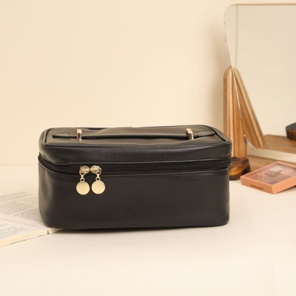 Handle-top Cosmetic Bag Ins Fashion Simple Square Handbag - Image 10