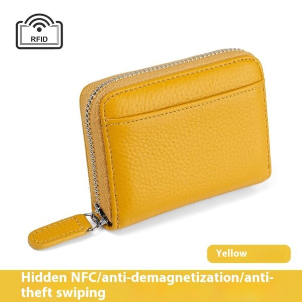 RFID Genuine Leather Card Wallet - Image 10