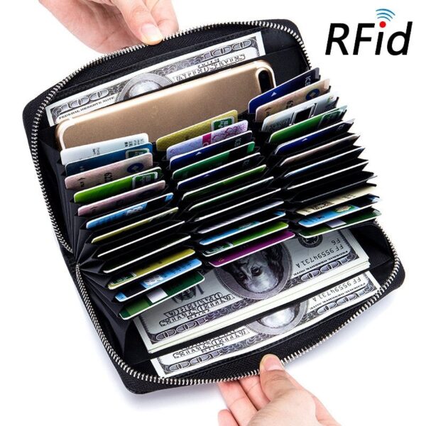 Rfid Genuine Leather  Wallet