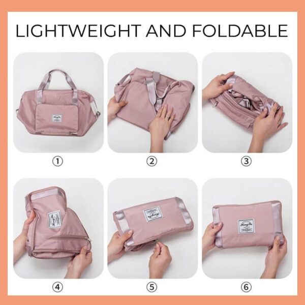 Foldable Storage Travel Bag Waterproof Large Capacity - Image 7