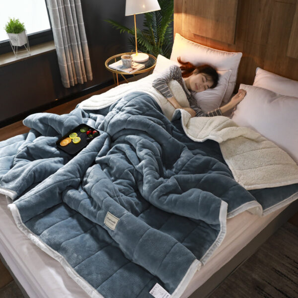 Fleece Blankets And Throws Thick Warm Winter Blankets - Image 6