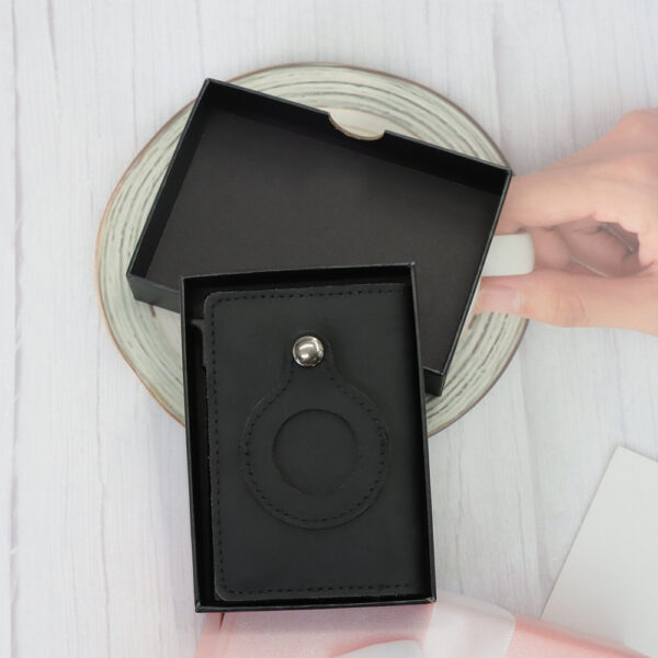 Premium Genuine Leather Credit Card Holder Wallet - Image 3