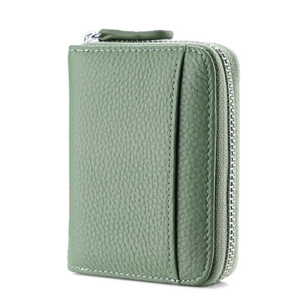 RFID Genuine Leather Card Wallet - Image 8