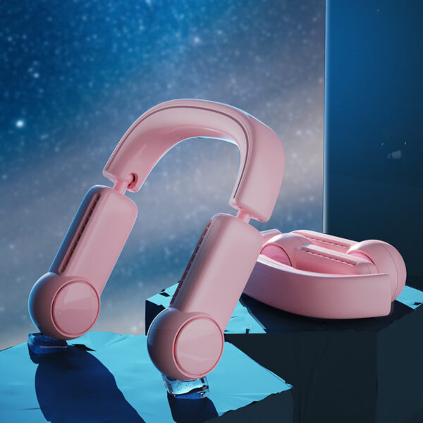 Portable Mini Neck  Bladeless Fan USB - Image 4
