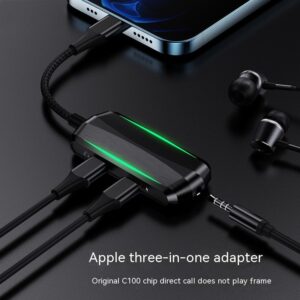 Three-in-one Audio Adapter Cable
