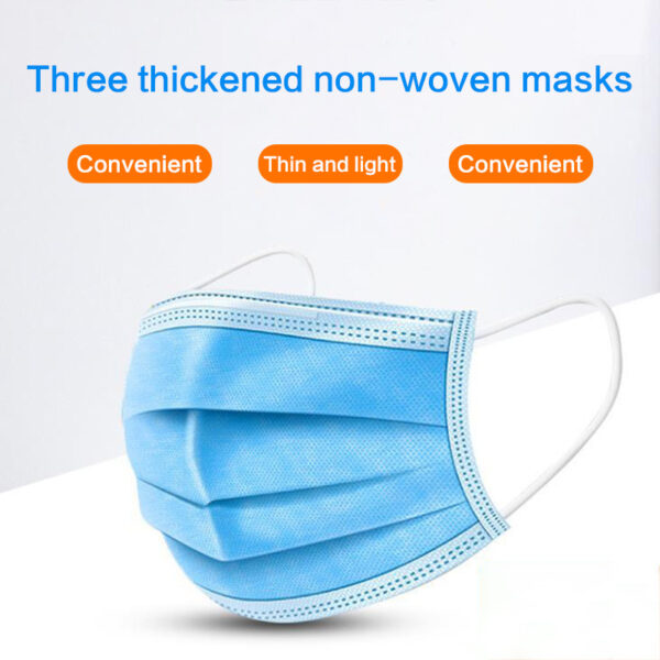 Professional Medical Mask Disposable 3-Ply Face Mask - Image 7