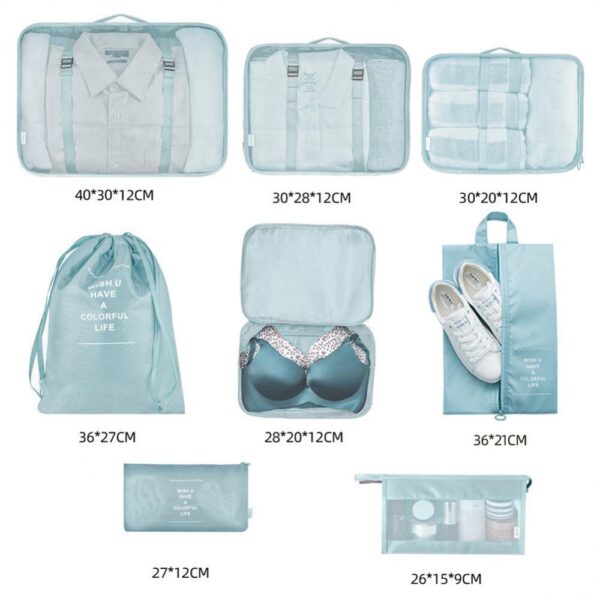8-piece Divider Bag set  Packing Cube Bag - Image 4