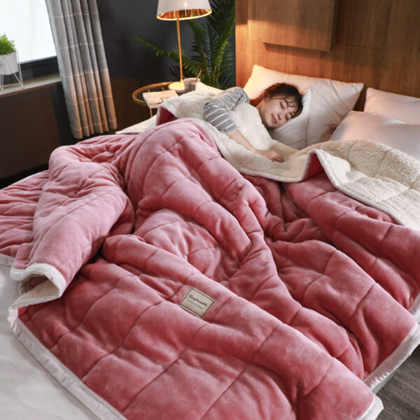 Fleece Blankets And Throws Thick Warm Winter Blankets - Image 3
