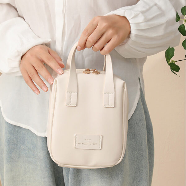 Handle-top Cosmetic Bag Ins Fashion Shell-shaped - Image 2