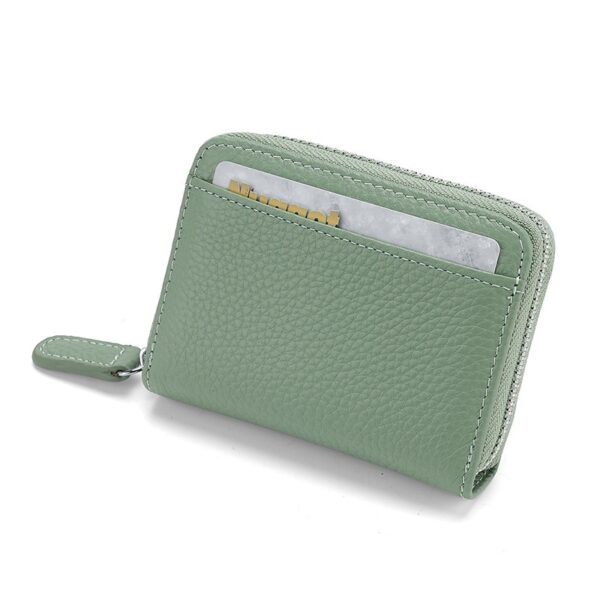 RFID Genuine Leather Card Wallet - Image 6