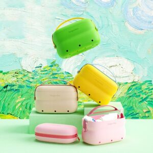 2-in-1 Cosmetic Bag With Handle Hangable