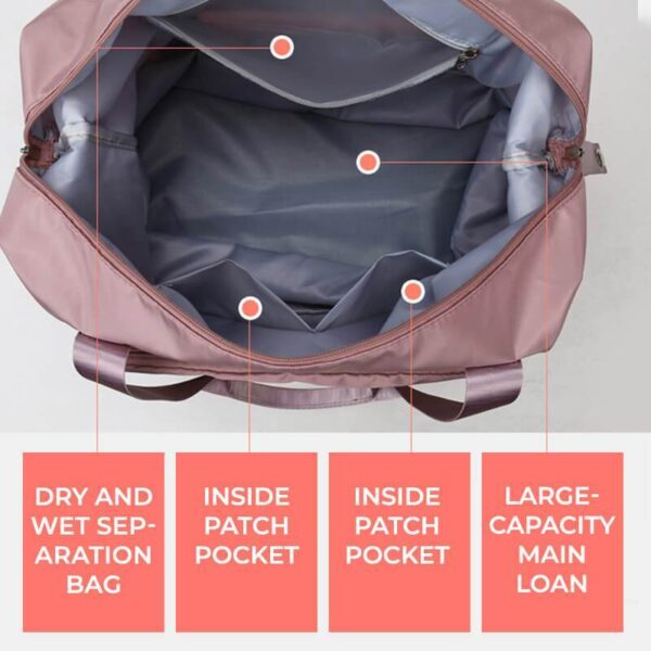 Foldable Storage Travel Bag Waterproof Large Capacity - Image 9