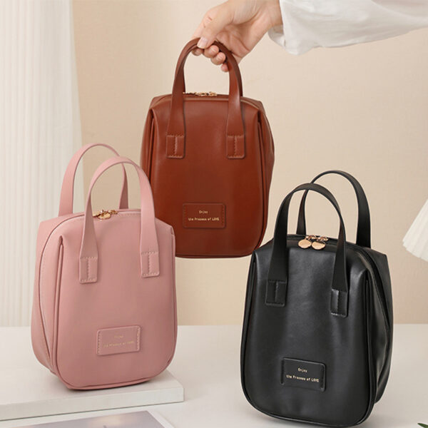 Handle-top Cosmetic Bag Ins Fashion Shell-shaped - Image 4