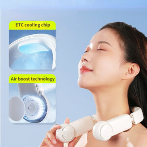 Portable Mini Neck  Bladeless Fan USB