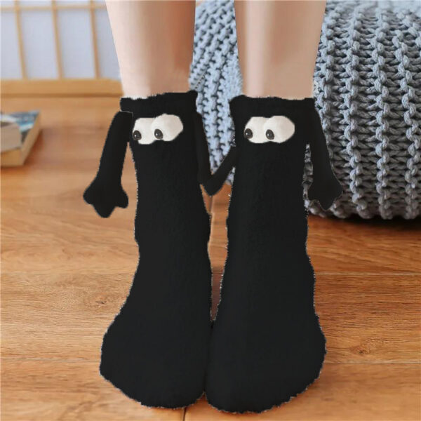 Magnetic Suction Hand In Hand Couple Socks - Image 5