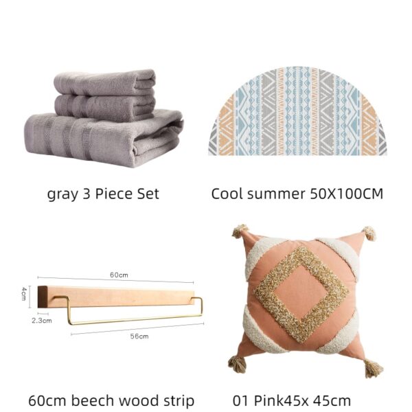 Bamboo Towel Set - Antibacterial And Hypoallergenic - Image 9