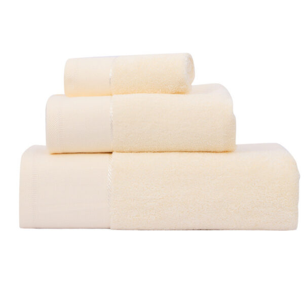 Cotton Towel Bath Towel Three Piece - Image 2