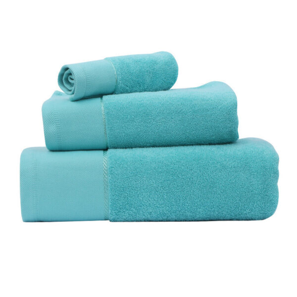 Cotton Towel Bath Towel Three Piece - Image 3