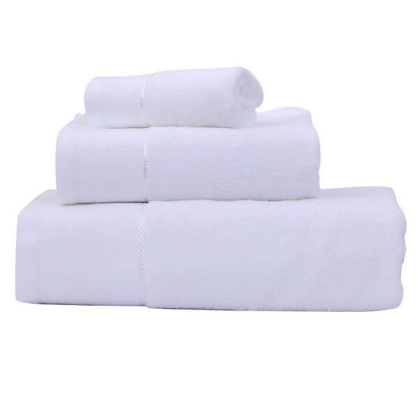 Cotton Towel Bath Towel Three Piece - Image 4