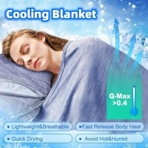 Cooling Fiber Absorb Heat Washable Blankets