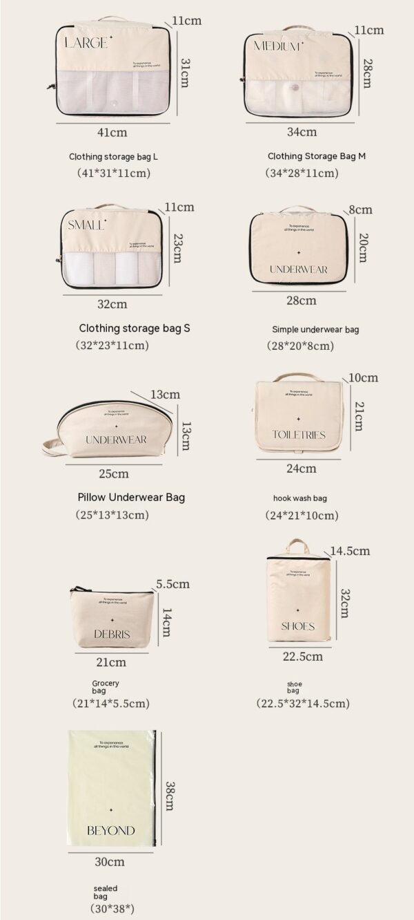 Travel Storage Bag Set Packing - Image 7