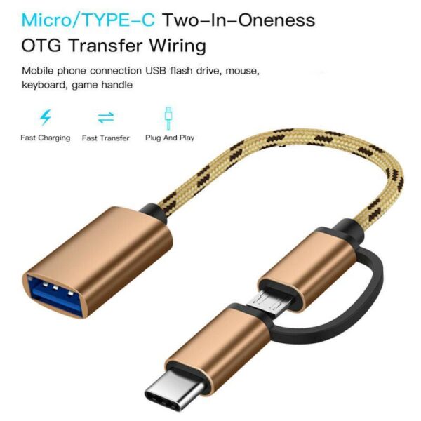 MICRO OTG 2-in-1 USB Adapter Cable Support - Image 6