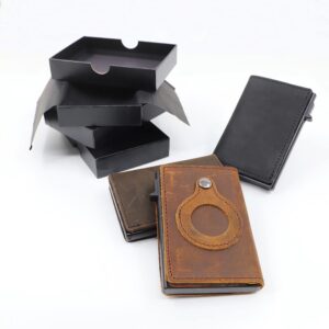 Premium Genuine Leather Credit Card Holder Wallet