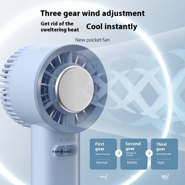 Mini Portable Ice Cold Fan - Image 6