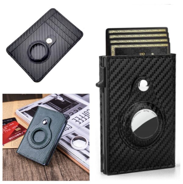 Rfid Card Holder Men Wallets Money Bag - Image 2