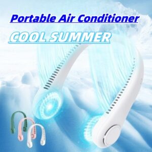 Rechargeable Neck  USB Mini Fan Hands
